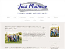 Tablet Screenshot of jackmathenyblog.com